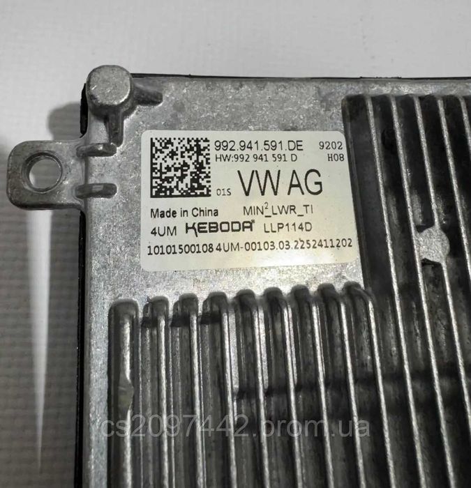 Блок керування фар модуль VW ID.4  USA 992941591DE