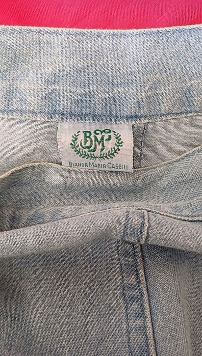 Джинсова максі спідниця Made in Italy BonaMente Casuali 100% бавовна