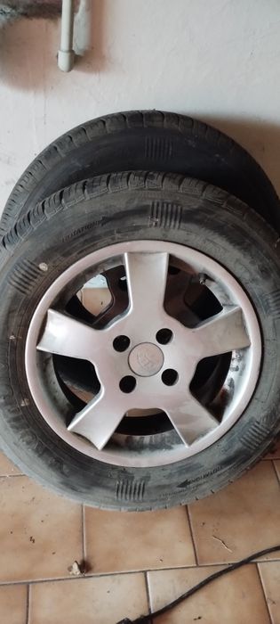 opony letnie koła  z felgami aluminiowymi R14 175/70  84T - 4szt