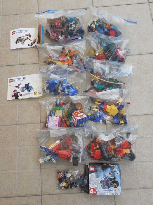 LEGO lote 2kgs 800 gramas