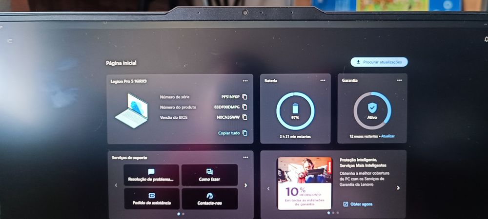 Portátil Gaming Lenovo Legion Pro 5