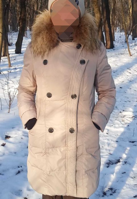 Пальто-пуховик размер S