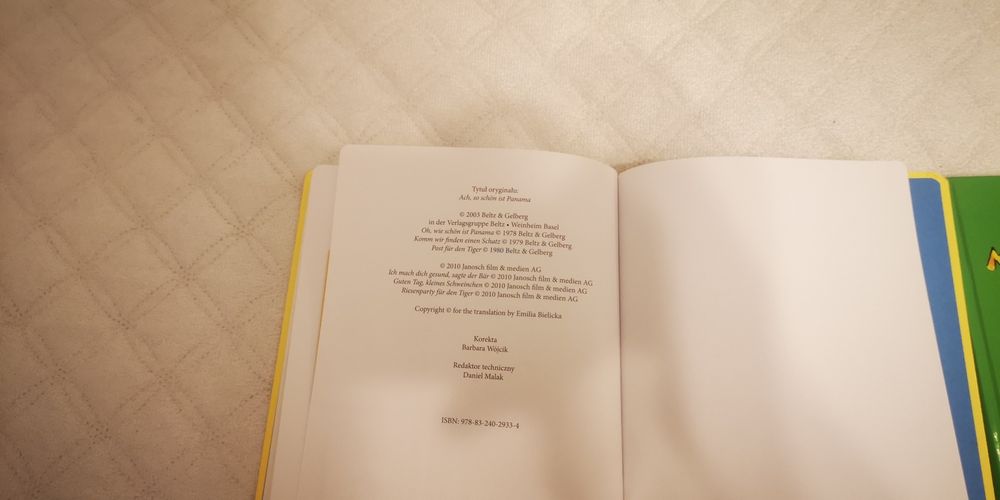 Panama i Miś i tygrysek idą do szkoły.