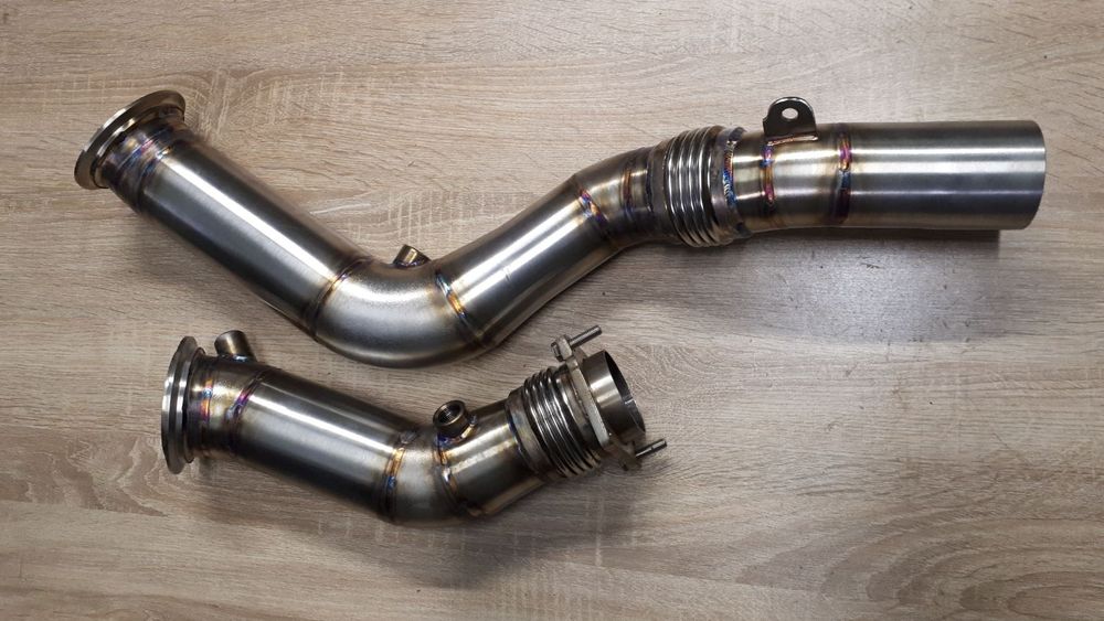 Даунпайп БМВ М4 М3 Downpipe BMW M3 F80 M4 F82 F83 М2 Competition F87