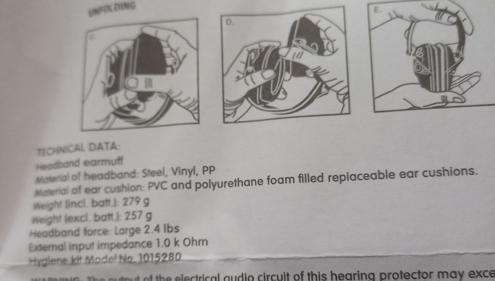 Тактические наушники