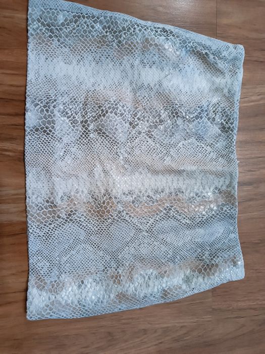 Spódniczka Zara L wężowa skórka.