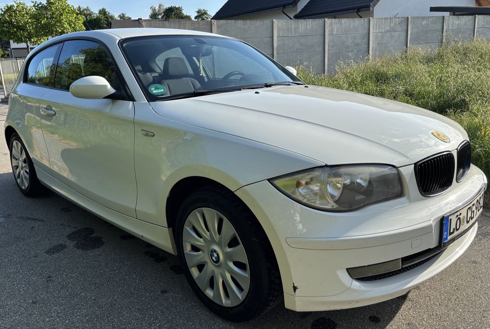 BMW 1 • 2008 • Nowy rozrząd • Wymiana łańcucha • Nowy olej • Bardzo dobry stan