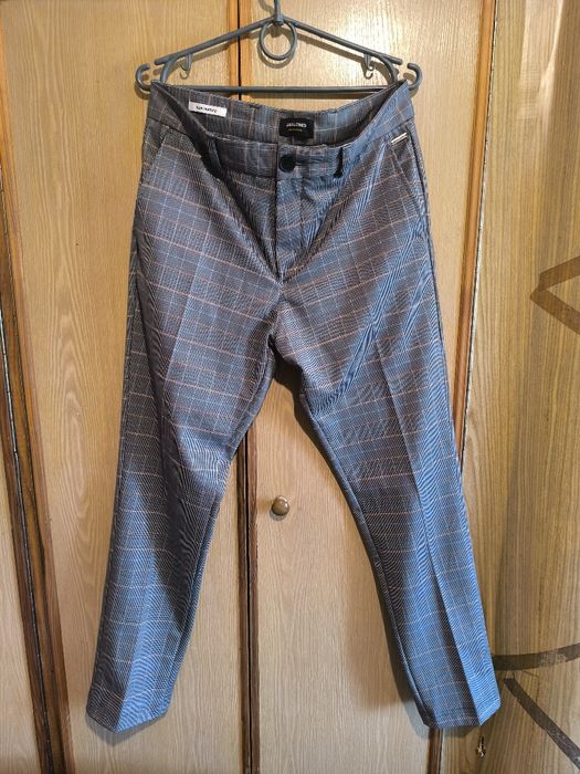 Новые штаны, брюки Jack & Jones Slim/Marco, размер 32