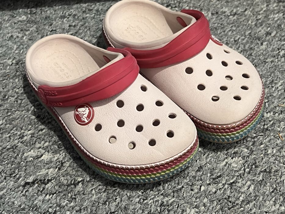 Сабо crocs c8 для дівчинки