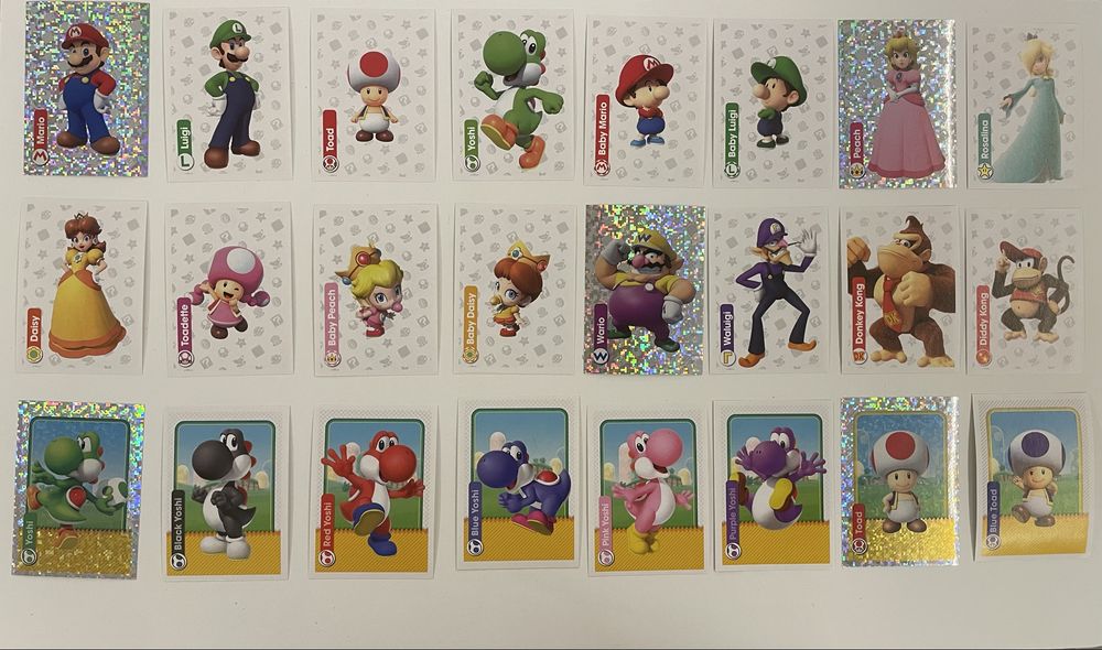 Cromos Super Mario Worten