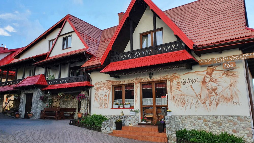 Pokoje Noclegi Agroturystyka Pensjonat "Gawęckówka u Jasia i Małgosi" Krynica Zdrój Muszyna Tylicz
