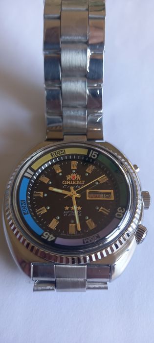 Relógio Orient King Diver Automático 3 Estrelas Preto