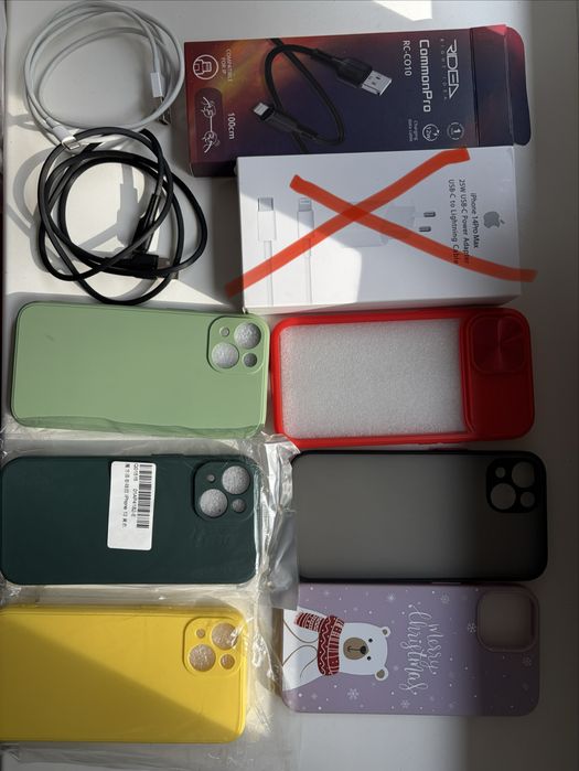 Бампери чехол захисне скло iphone 13,14