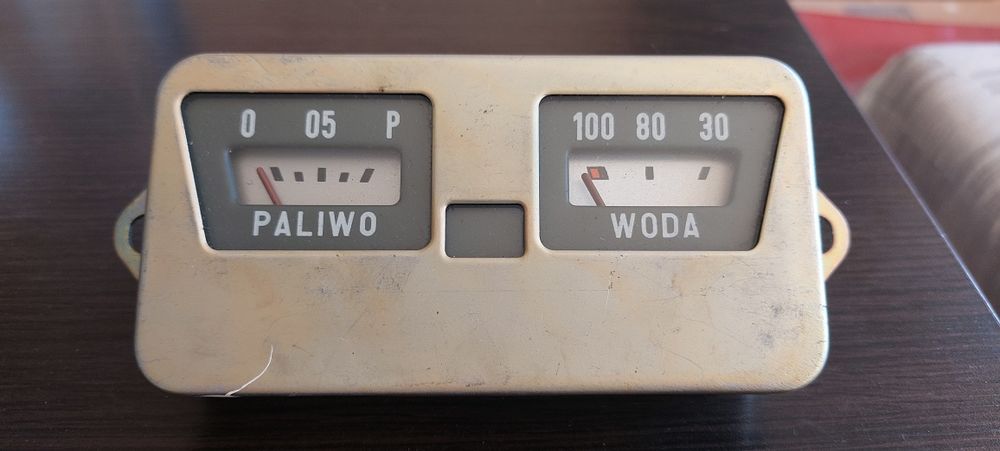 Wskaźniki paliwo woda Syrena Żuk Nieużywane