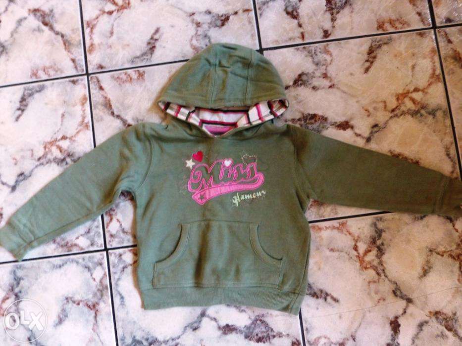 Bluza dresowa dziewczęca rozm. 110 cm