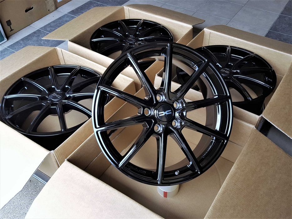 Alufelgi 17 5x114,3 Dacia Duster I II III Bigster Nowe Czarne ! 710#