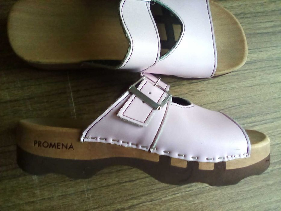 Сабо шлепки летние р.38/25см винтаж  (Германия)