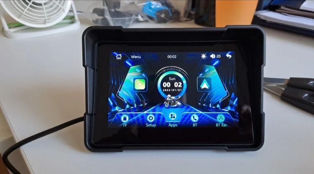 CarPlay Mota com Android Auto