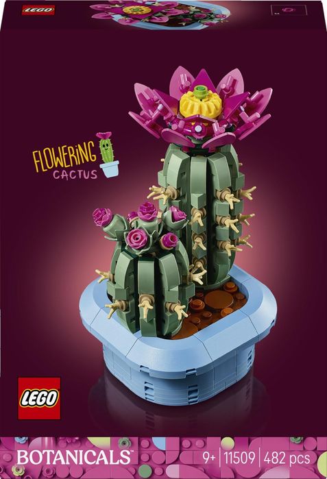 Nowe LEGO Botanicals Kaktus i Stokrotki