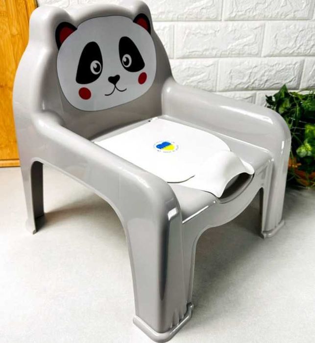 Горщик дитячий, горшок детский, горшок детский пластик, панда