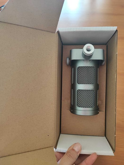 Microfone Sontronics Podcast Pro – OFERTA CABO XLR USB