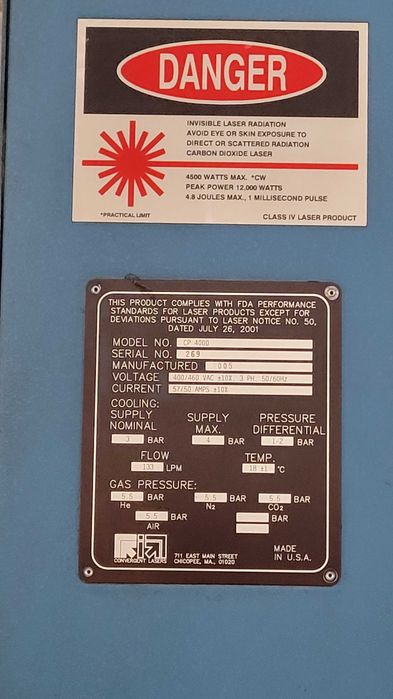 Máquina Corte Laser Industrial Prima Power Platino CP4000