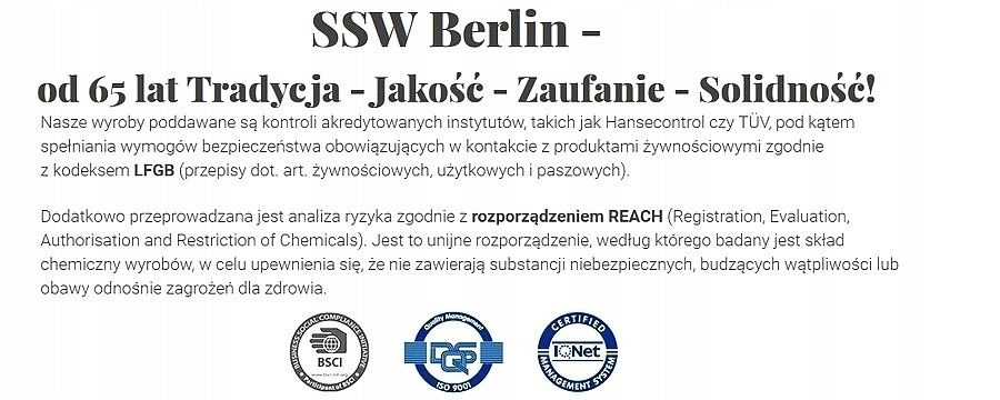 durszlak cedzak sitko stalowy ssw berlin 28cm