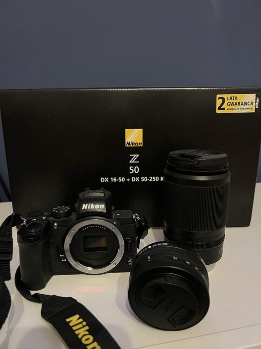 Nikon Z50 + DX 16-50mm + DX 50-250mm