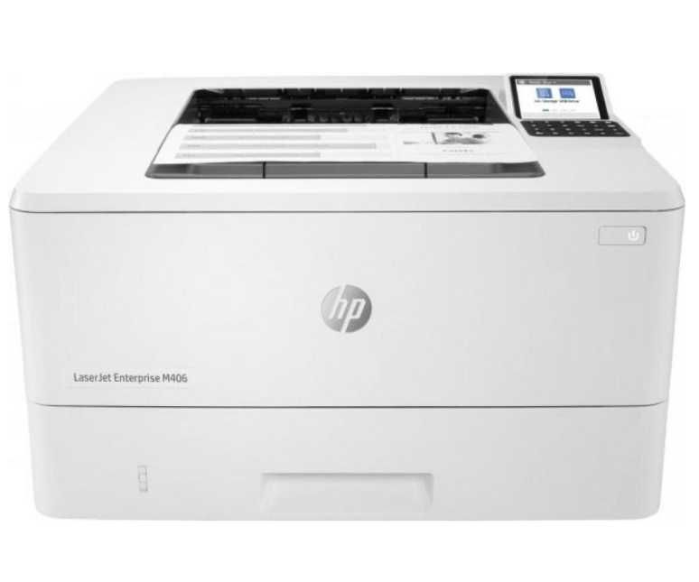 Лазерний принтер HP LaserJet Enterprise M406dn 3PZ15A