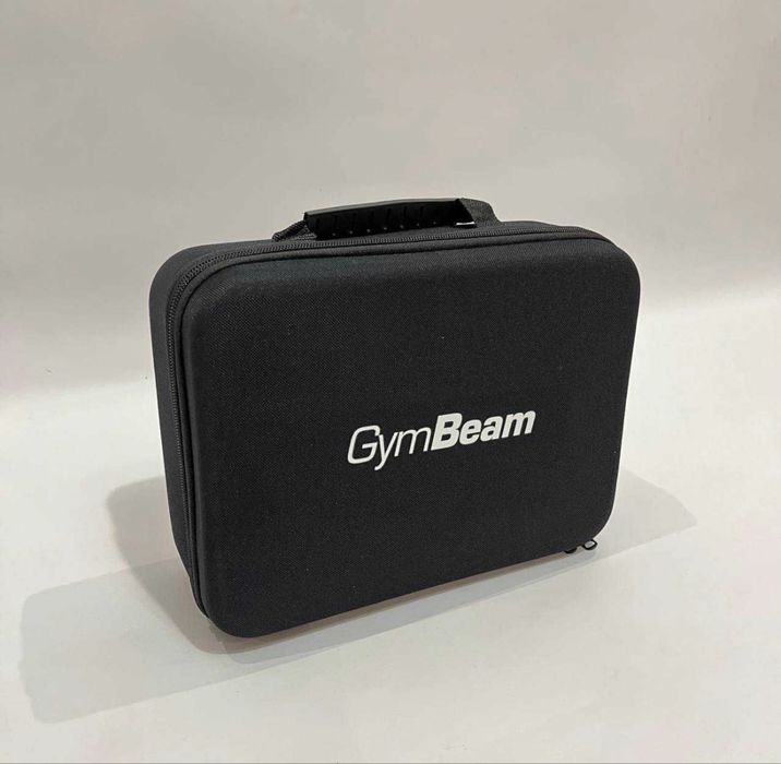 Масажний пістолет GymBeam VI Black з 6 насадками