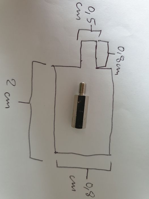 Kołki dystansowe śruby