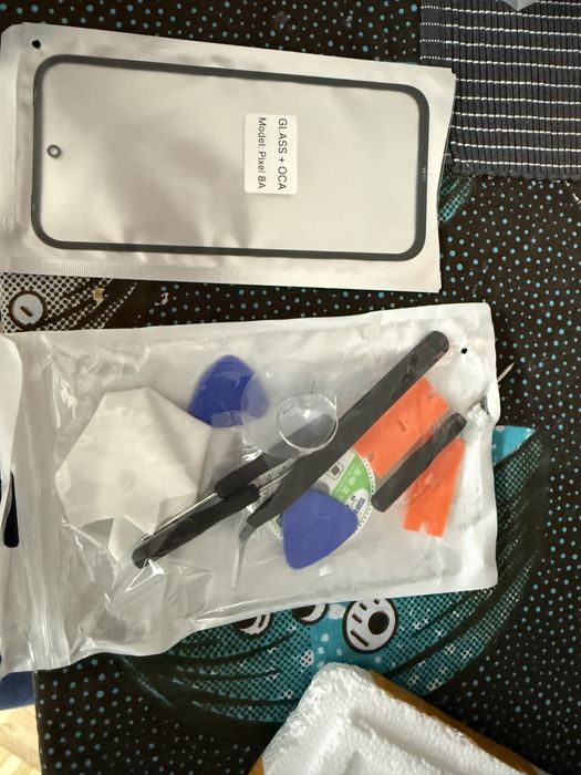 Nowa Szybka wyswietlacza glass +oca wyswietlacz google pixel 8A