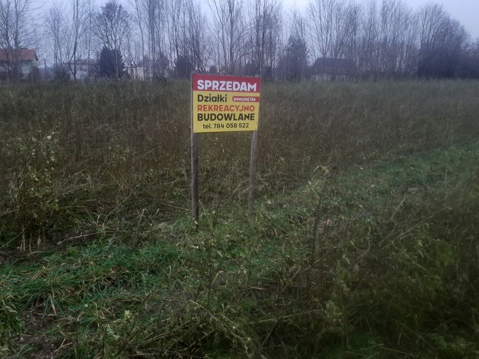6 działek budowlanych Uzdowo
