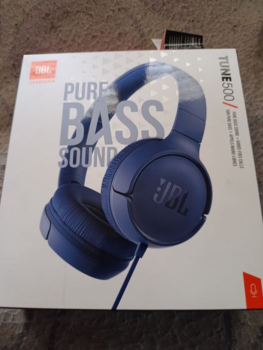 Słuchawki jbl przewodowe Pure Bass 500
