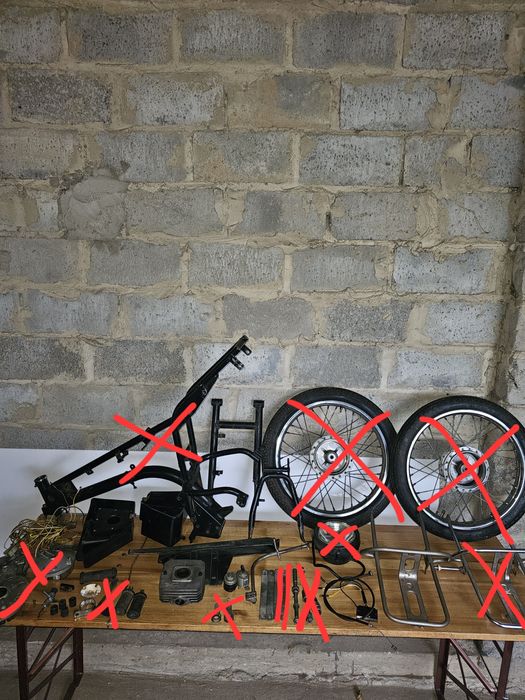 Części Romet Chart lampa wahacz kolo kanapa stopka licznik tlumik zmd