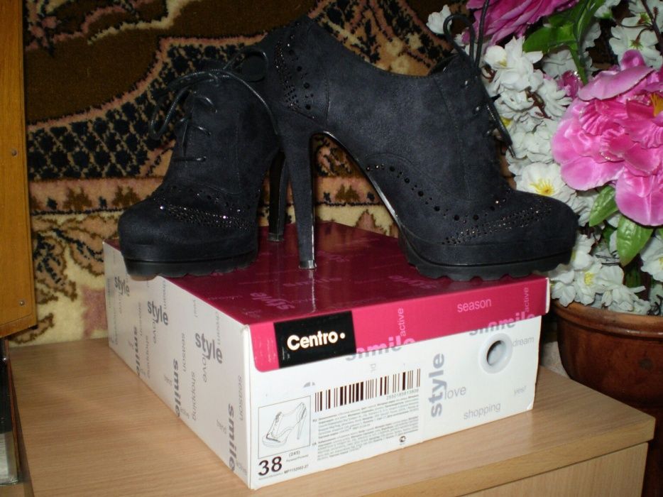 Ботильони, полуботинки, ботинки демісезонні весна осінь, ботінки