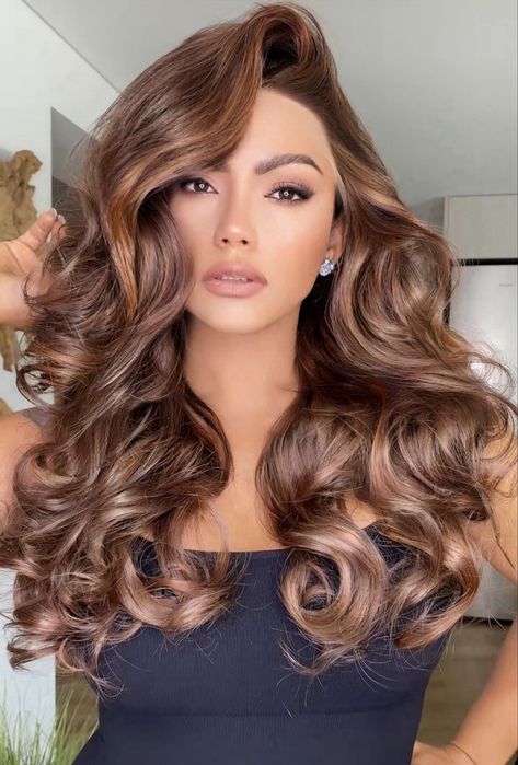 Lace Front castanho chocolate
