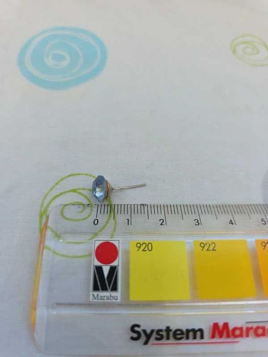 Conjunto / Lote de brincos + anel - brincos azuis e anel transparente e azul