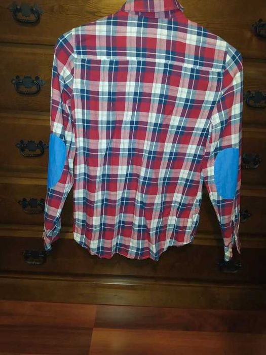 Camida Springfield Xadres Vermelho/Azul Escuro