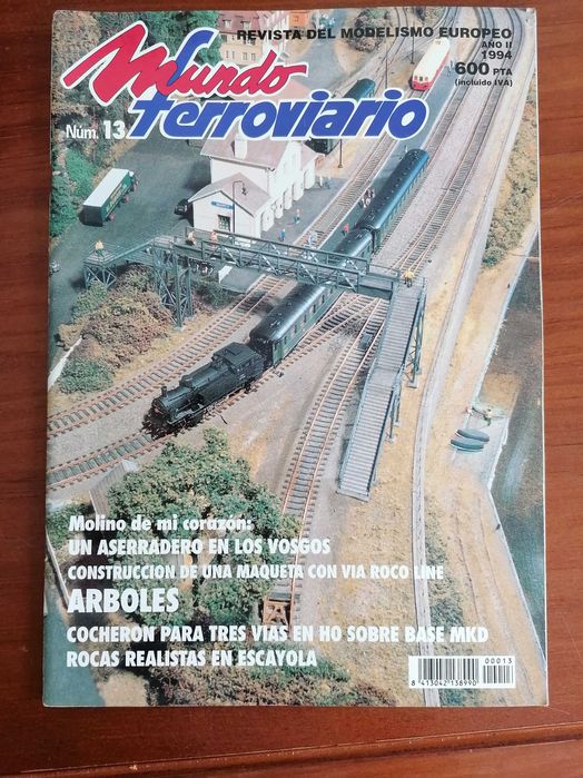 Lote de revistas modelismo ferroviário
