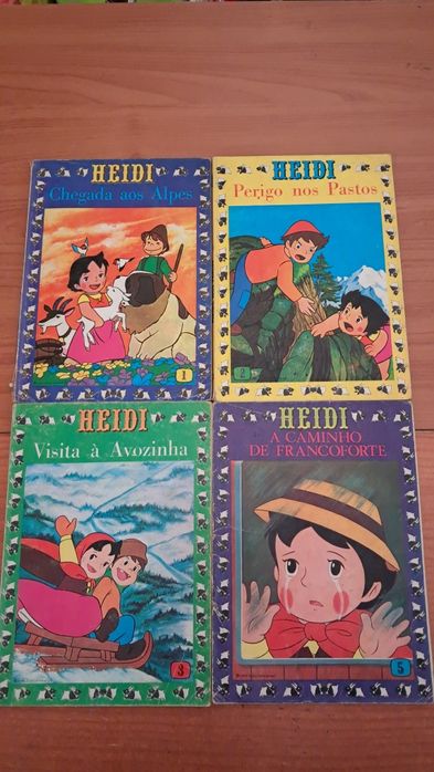 Vickie / Hagar / Mafalda / Snoopy / Petzi / Estrumpfes / Heidi