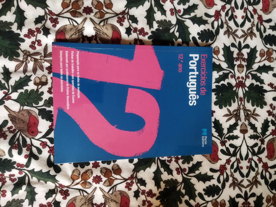 Livro de exercícios de português 12° ano