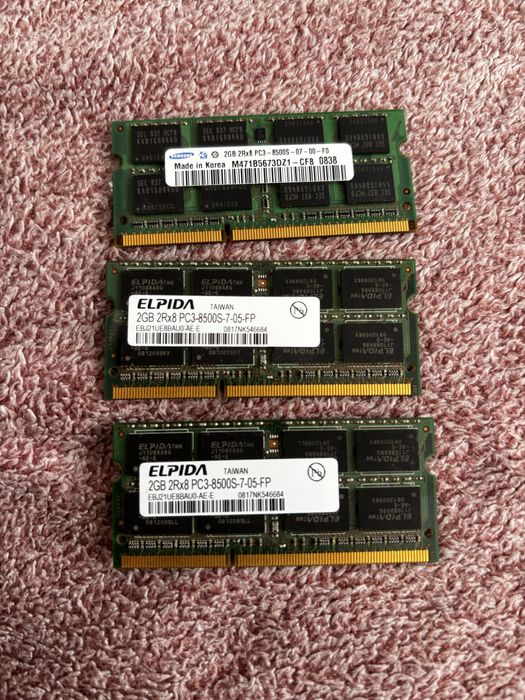Оперативна память ноутбука ddr 3