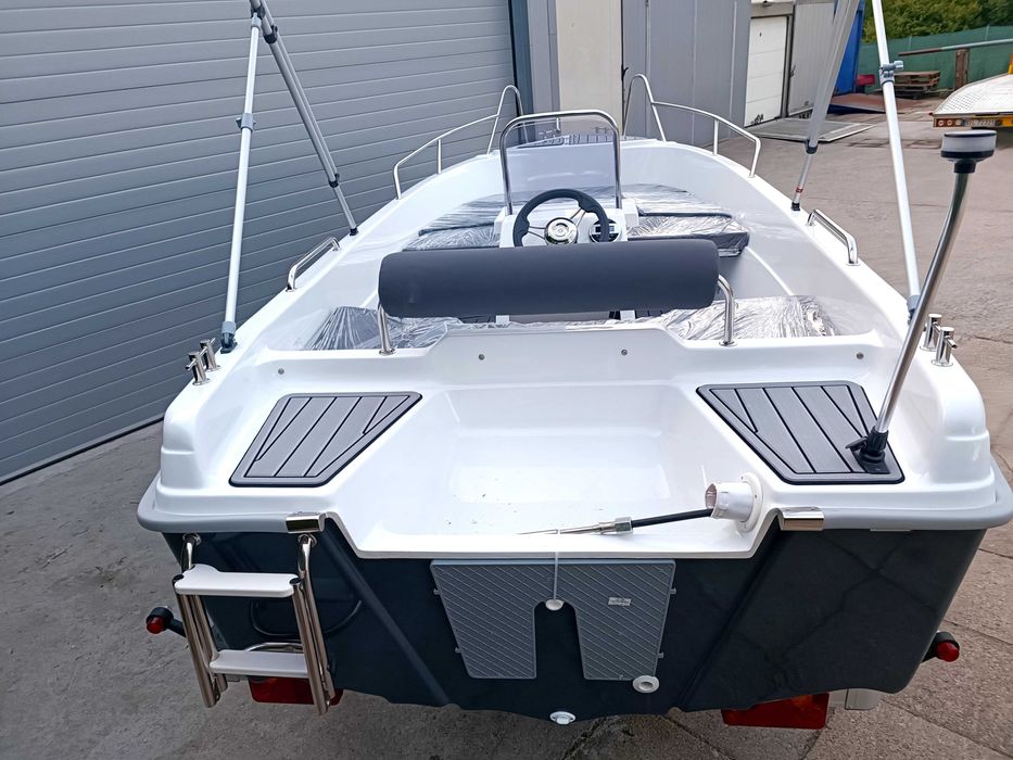 Łódź motorowa Scalar 450 w pełni  wyposażona okazja