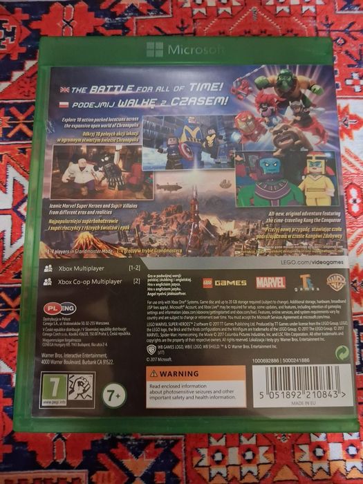 Gra xbox one Lego Marvel super heroes 2