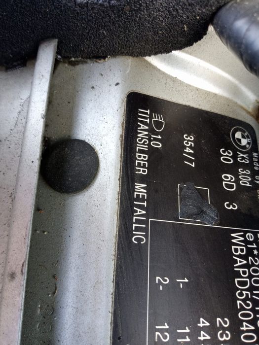 Bmw e83 silnik 3.0d 231 ps 218 ps