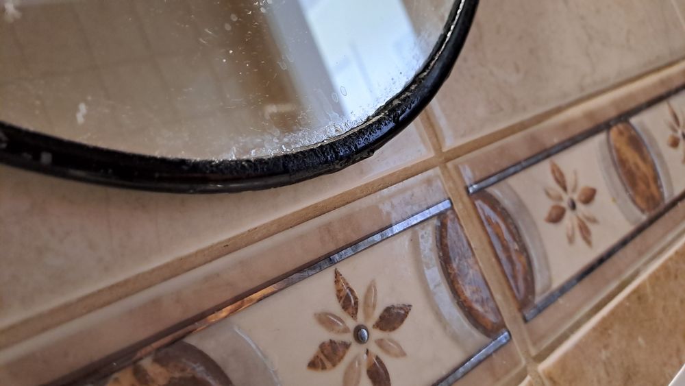 Lustro owal 84 x 40 cm owalne