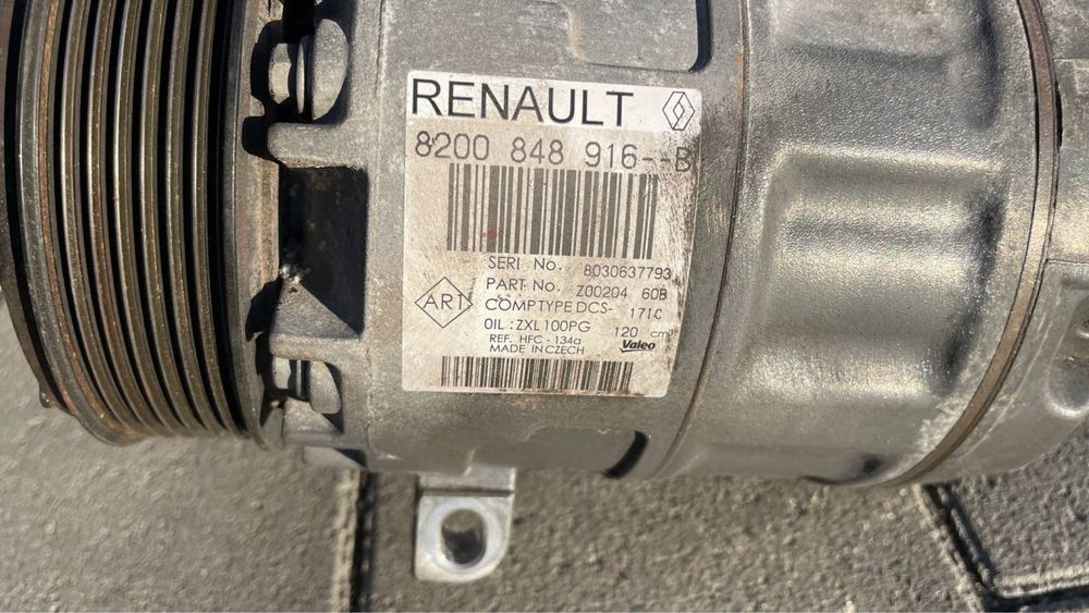 Компрессор кондиционера 8200848916B 8200848916 для Renault Master III