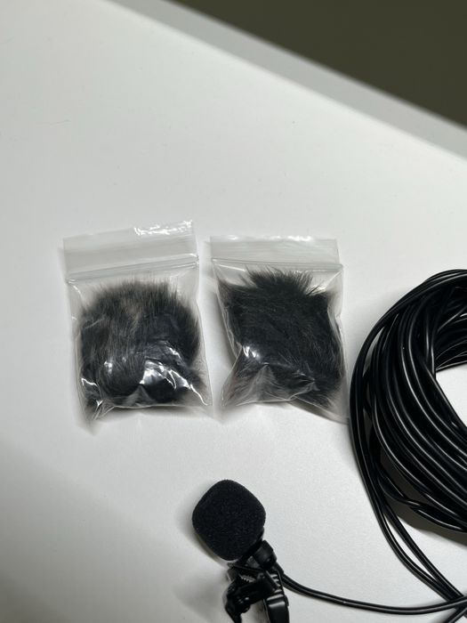 Mikrofon krawatowy mikrofony krawatowe mini jack przewodowe