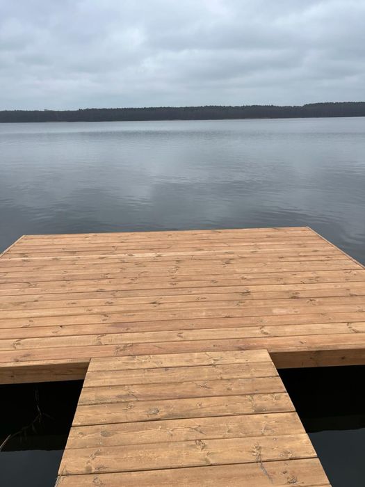 Dom z linią brzegową